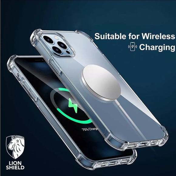 Lion shield IPhone 14 Clear Protective Case - Picture 5 of 5